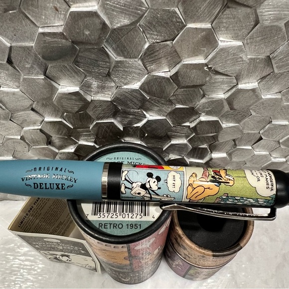 🆕NWOT Extremely Rare Retro 51 Vintage Mickey Mouse Deluxe ‘Jubilee’ Pen - Picture 4 of 7